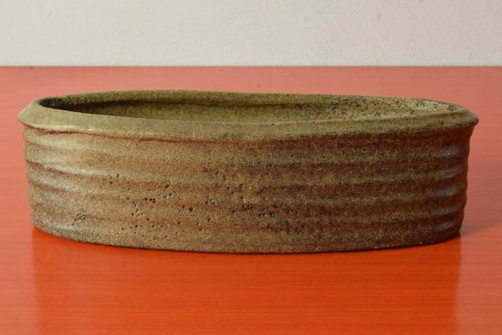 Retro vintage Vest Keramiek Gouda / van Woerden bloempot, Antiek en Kunst, Antiek | Keramiek en Aardewerk, Ophalen of Verzenden