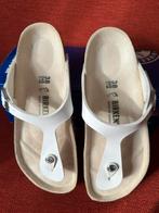 Nieuwe birkenstock slippers maat 38, Kleding | Dames, Schoenen, Ophalen of Verzenden, Nieuw, Wit