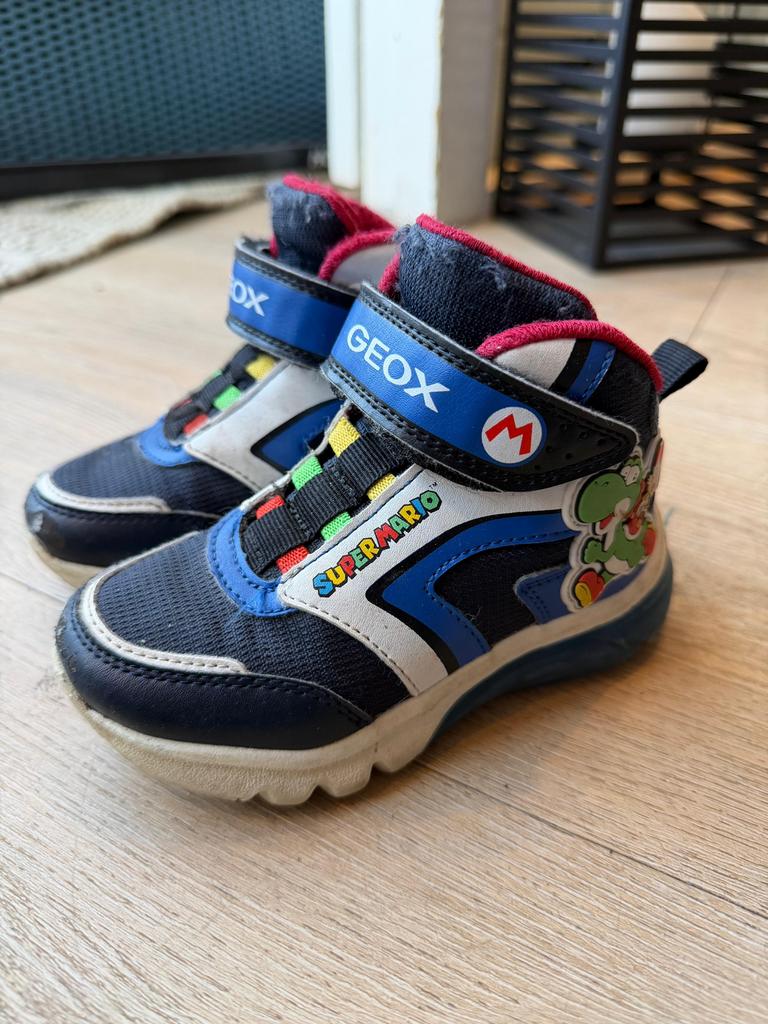 Geox Super Mario maat 25, Gebruikt, Jongen of Meisje, Schoenen, Ophalen of Verzenden