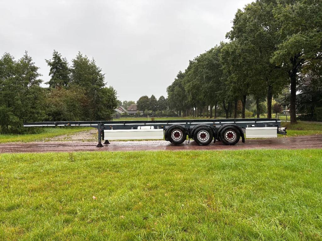 Bulthuis Container chassis semi-trailers oplegger 43 ton, Overige brandstoffen, Origineel Nederlands, Bedrijf, Zilver of Grijs