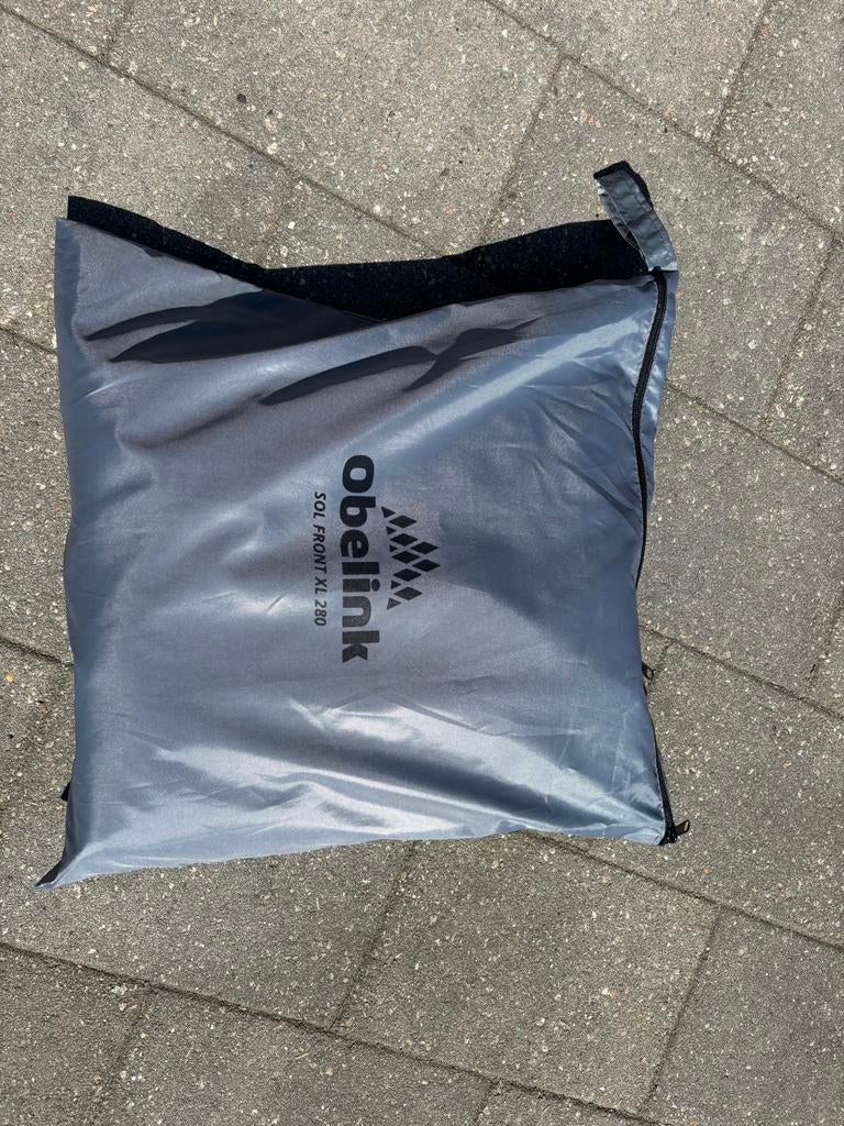 Obelink Sol Front XL 280 Sunblocker - in nieuwstaat., Caravans en Kamperen, Ophalen of Verzenden, Zo goed als nieuw