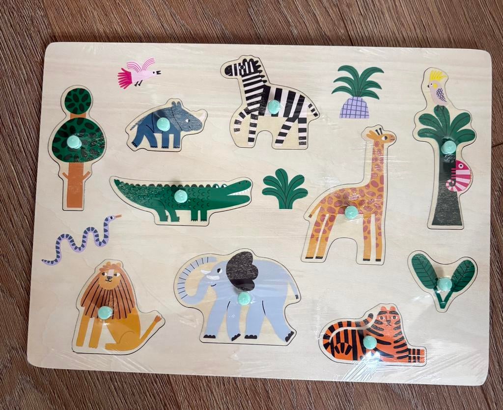 Kinderpuzzel van de HEMA, Ophalen of Verzenden, Zo goed als nieuw, Van hout