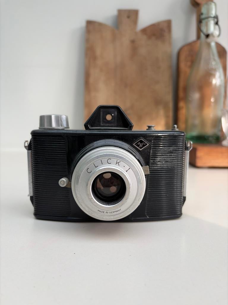 Vintage Agfa Click-I Camera - Klassieke Fotografie, Audio, Tv en Foto, Fotocamera's Analoog, Gebruikt, Compact, Overige Merken