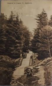Apeldoorn Waterval bij Loenen, Ophalen of Verzenden, Voor 1920, Gelopen, Noord-Brabant