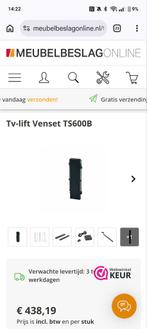TV lift Venset TS600B, Ophalen