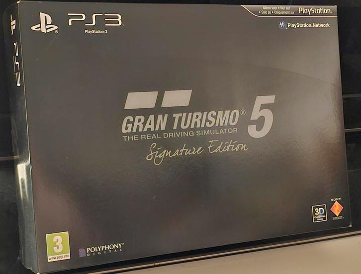 Gran Turismo 5 Signature Edition PS3 - Zeldzaam! CIB, Spelcomputers en Games, Games | Sony PlayStation 3, Zo goed als nieuw, Racen en Vliegen