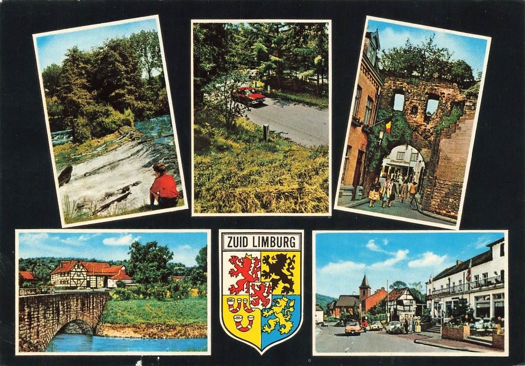 Zuid Limburg, Ophalen of Verzenden, 1960 tot 1980, Gelopen, Limburg