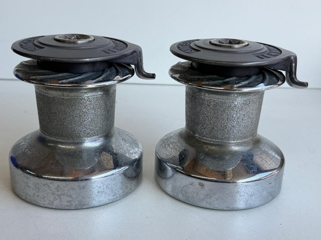 2 x Lewmar 16 st selftailing lier, Ophalen of Verzenden, Gebruikt, Lijn of Blok