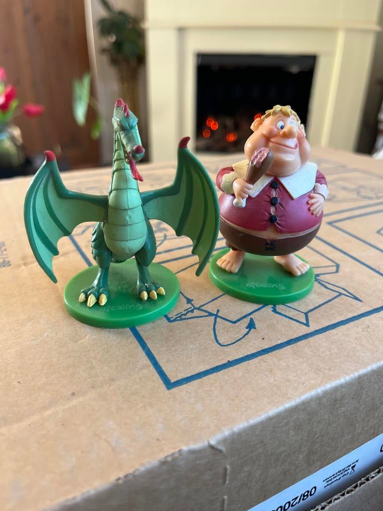 Efteling draak en Holle Bolle Gijs McDonald's figuren, Verzamelen, Efteling, Gebruikt, Beeldje of Poppetje, Ophalen of Verzenden