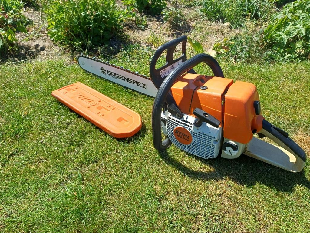 Stihl MS340 Kettingzaag met 50cm blad MS361 MS341, Stihl, Gebruikt, 70 mm of meer, Kettingzaag