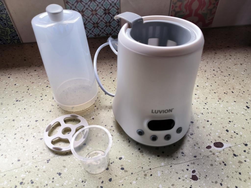 Luvion Eco Fast De Luxe Flessenwarmer, Kinderen en Baby's, Babyvoeding en Toebehoren, Ophalen, Gebruikt, Flessen- of potjesverwarmer