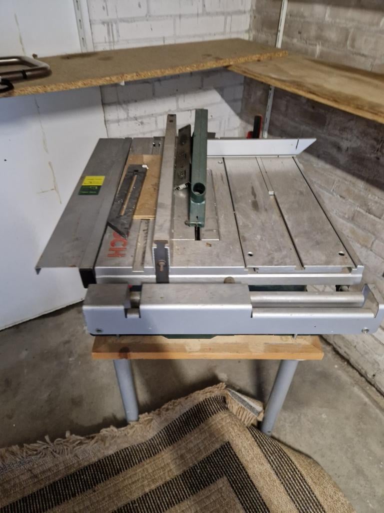 Tafel zaag Bosch, Overige typen, Ophalen of Verzenden, Zo goed als nieuw, 1200 watt of meer