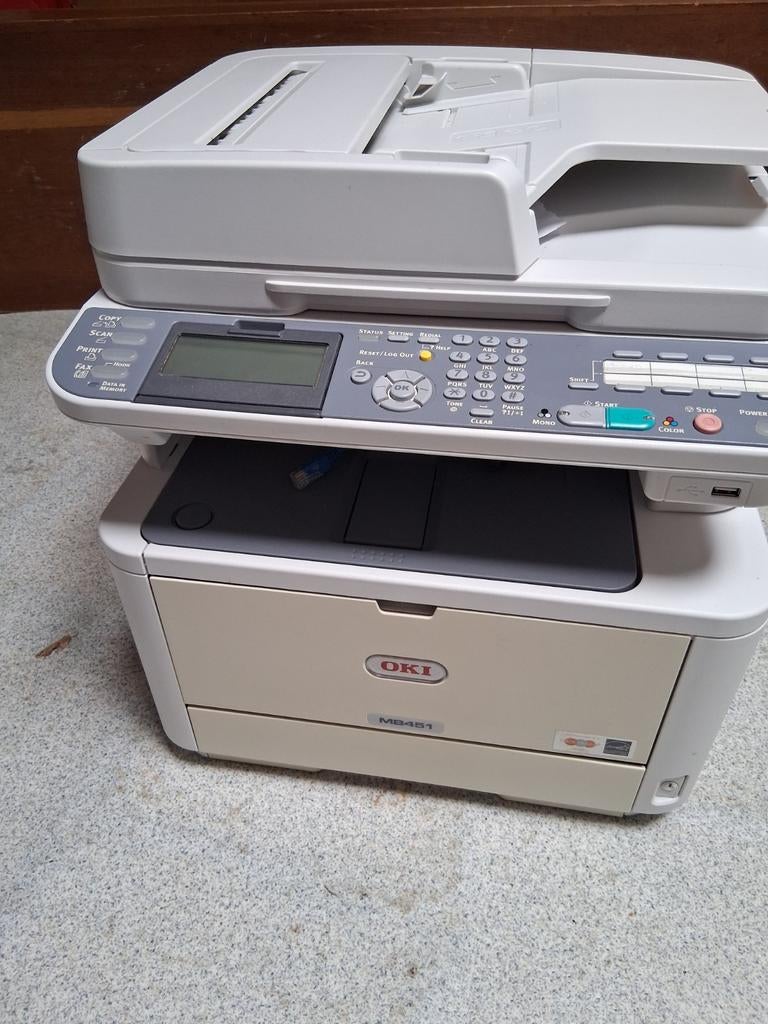 2 x Oki mb451 en mb441 printers, Computers en Software, Printers, Ophalen of Verzenden