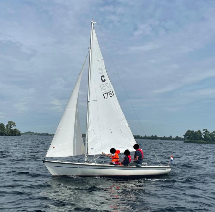 Complete Centaur zeilboot met motor, Watersport en Boten, Open zeilboten, Gebruikt, Centaur, 6 meter of meer, Polyester, Buitenboordmotor