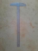 Mobius & Ruppert Tekenhaak - Blauw Transparant Kunststof, Ophalen, Gebruikt, Minder dan 130 cm