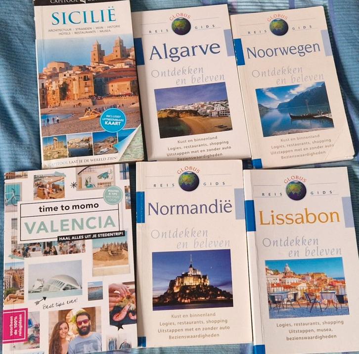 Reisgidsen: Sicilië, Algarve, Noorwegen, Normandië, Lissabon, Boeken, Reisgidsen, Gelezen, Reisgids of -boek, Europa, Capitool