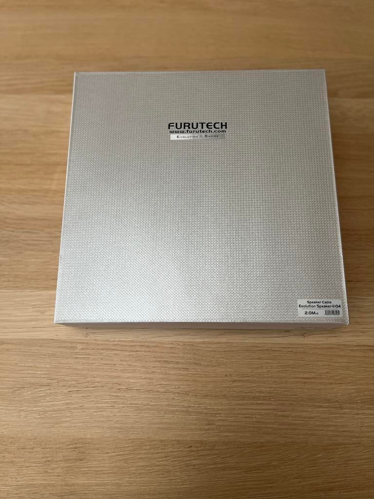 Furutech Evolution Speaker II luidsprekerkabel set 2.0 meter, F, Ophalen of Verzenden, Luidsprekerkabel, F