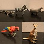 Schleich dieren 5x, Ophalen of Verzenden, Zo goed als nieuw, Wild dier, Beeldje of Figuurtje