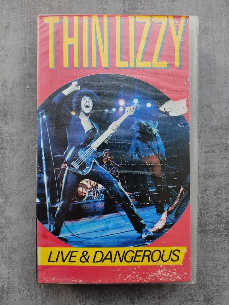 Thin lizzy live & dangerous vhs, Alle leeftijden, Ophalen of Verzenden
