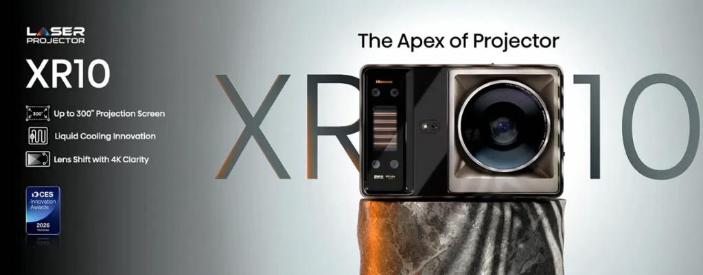 Hisense XR10 + waterkoeling -6800 Lumen RGB Laser projector-, Zwolle / Dedemsvaart, High Power RGB Laser, Hisence, Nieuw