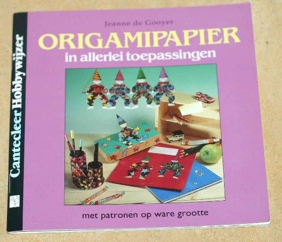 Origamipapier in allerlei toepassingen - chw95, Ophalen of Verzenden, Zo goed als nieuw, Overige onderwerpen, Geschikt voor kinderen