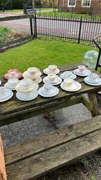 Mooie dejeuneetje heilige communie kop en schotel bordje, Ophalen of Verzenden, Zo goed als nieuw