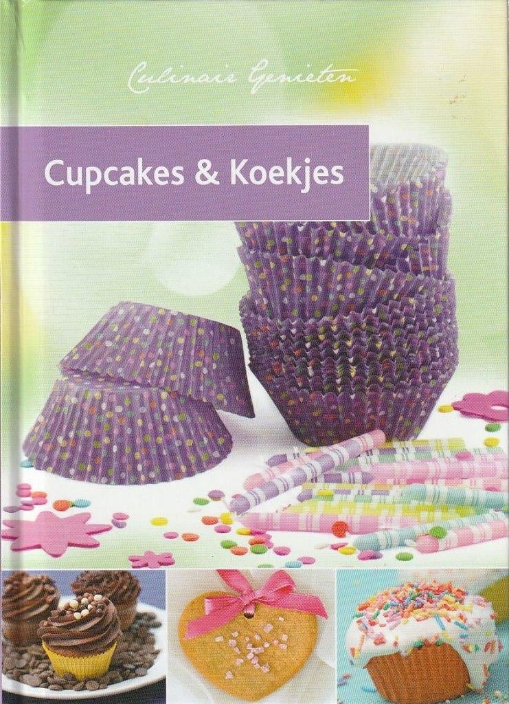 Cupcakes & Koekjes receptenboek-Kookboek Culinair Genieten, Hobby en Vrije tijd, Ophalen of Verzenden, Zo goed als nieuw, Cupcakes