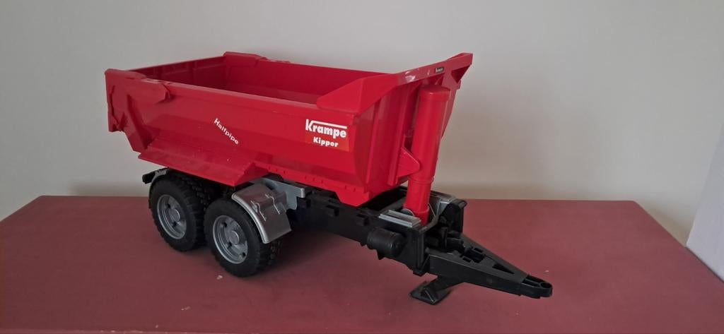 Bruder Krampe halfpipe kipper/kieper, Ophalen of Verzenden, Zo goed als nieuw