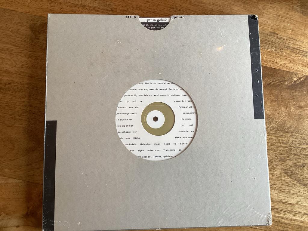 PTT in tekst en beeld - Zeldzame Vinyl Boxset (1989) met LP, Ophalen of Verzenden