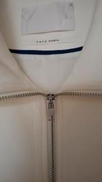 YAYA Dames Bombere jack met broek met blauwe streep, Beige, Maat 42/44 (L), Ophalen of Verzenden, Zo goed als nieuw