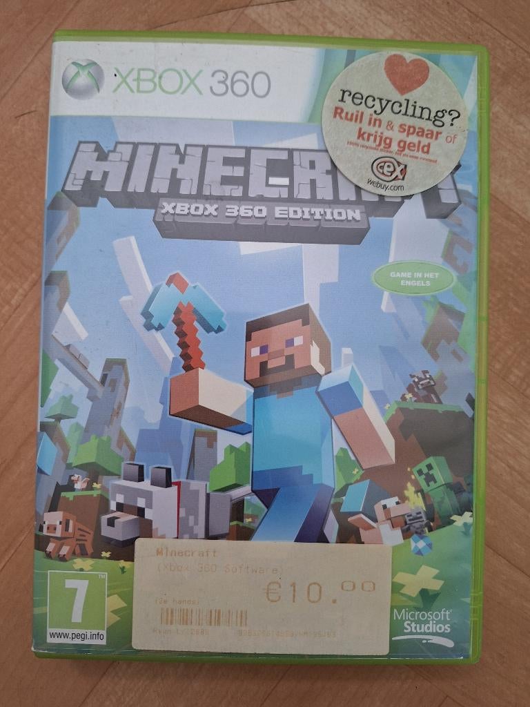 Minecraft – Xbox 360 Edition, Spelcomputers en Games, Games | Xbox 360, Avontuur en Actie, Ophalen of Verzenden, Zo goed als nieuw