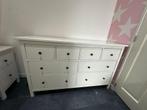 Ikea hemnes dressior ladekast met glas plaat, 3 of 4 laden, Minder dan 100 cm, 25 tot 50 cm, 50 tot 100 cm