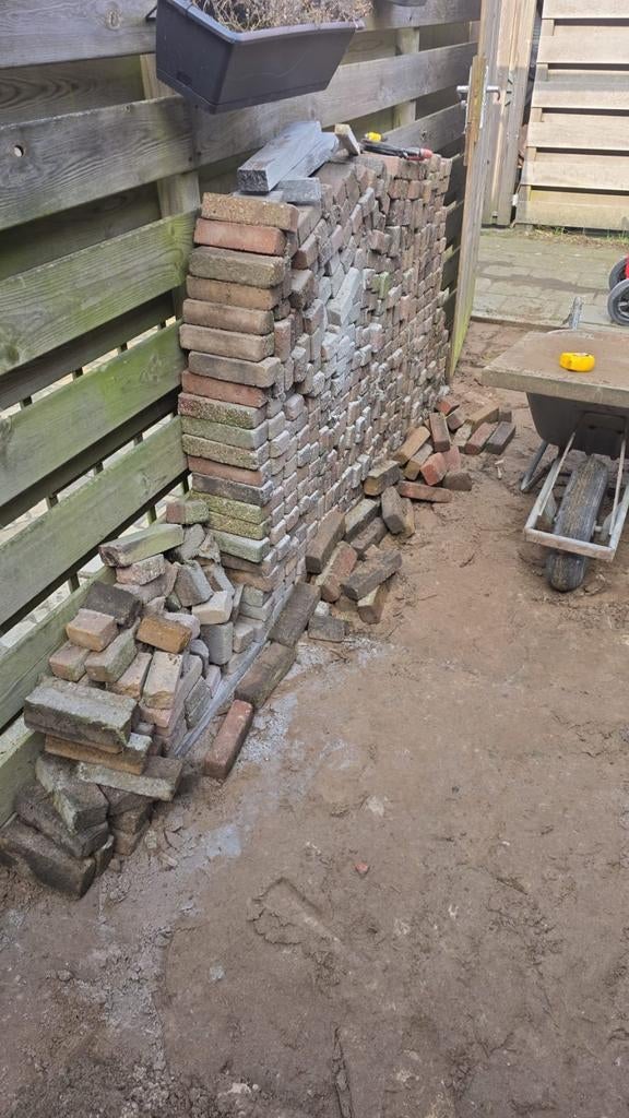 Gratis af te halen klinkers, diverse kleuren, Ophalen of Verzenden