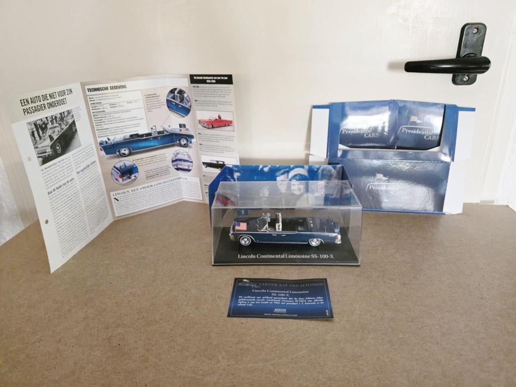 Prachtig model Lincoln John F.Kennedy,nooit uit box geweest!, Ophalen of Verzenden, Nieuw, Auto, Overige merken