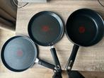 Tefal hapjespan en pannenkoekenpan met antiaanbaklaag, Ophalen, Gebruikt, Inductieplaat, Aluminium