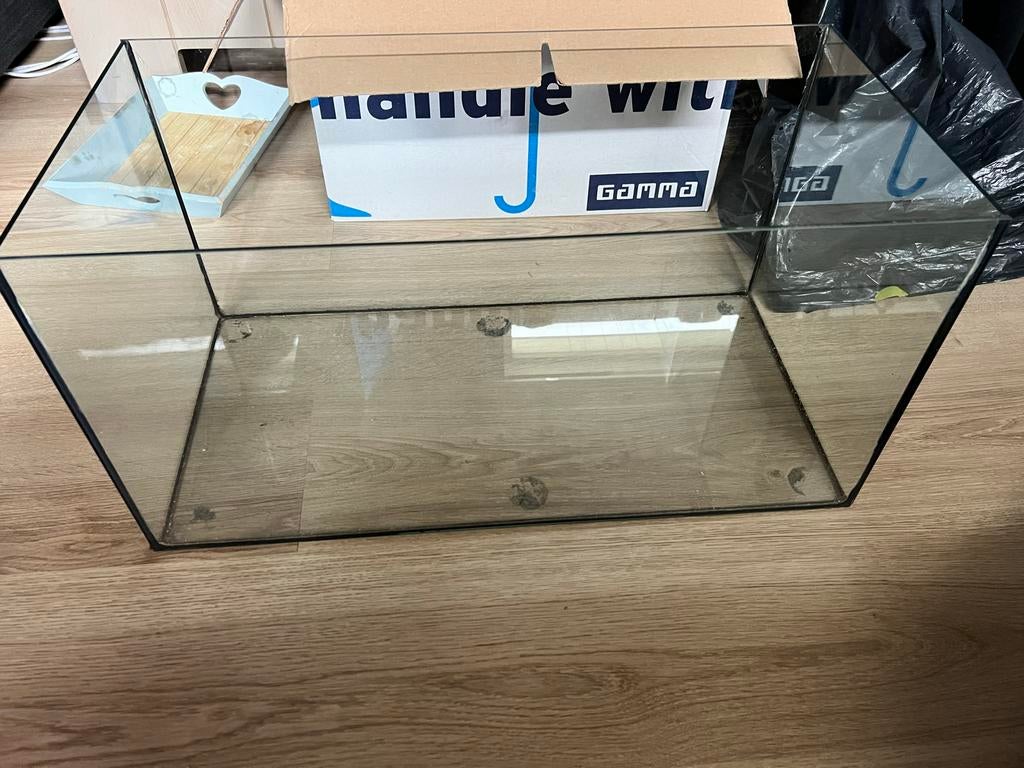 Aquarium, Dieren en Toebehoren, Vissen | Aquaria en Toebehoren, Ophalen, Zo goed als nieuw, Leeg aquarium