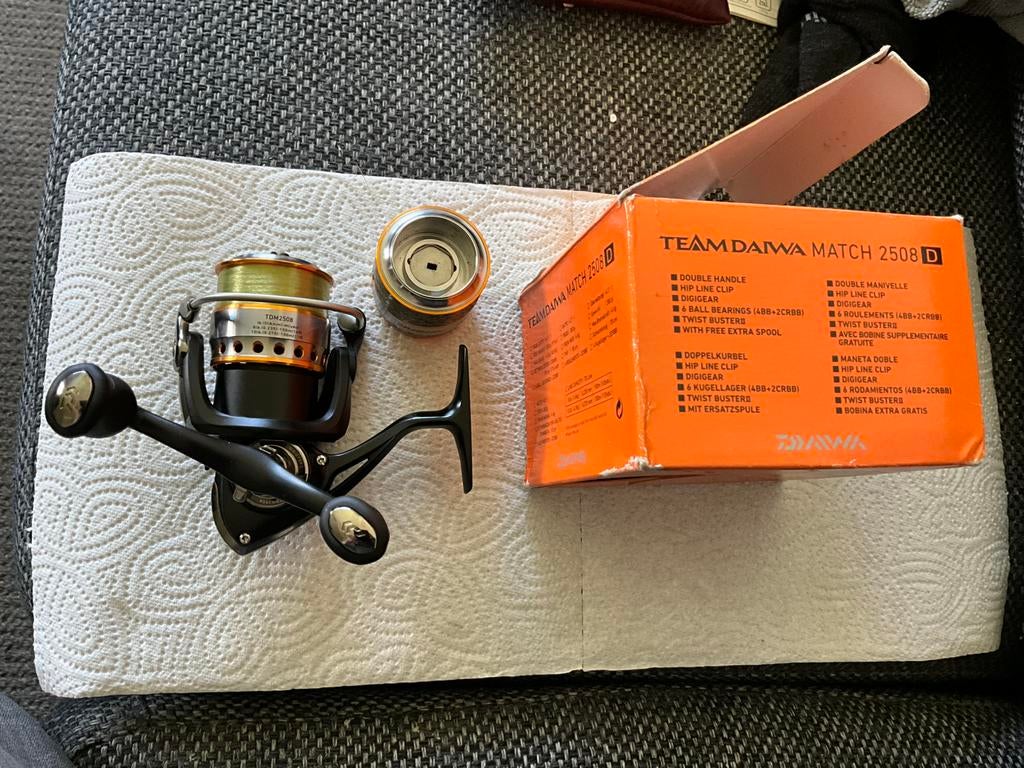 Daiwa 2508.Nieuwstaat!, Ophalen of Verzenden, Zo goed als nieuw, Molen