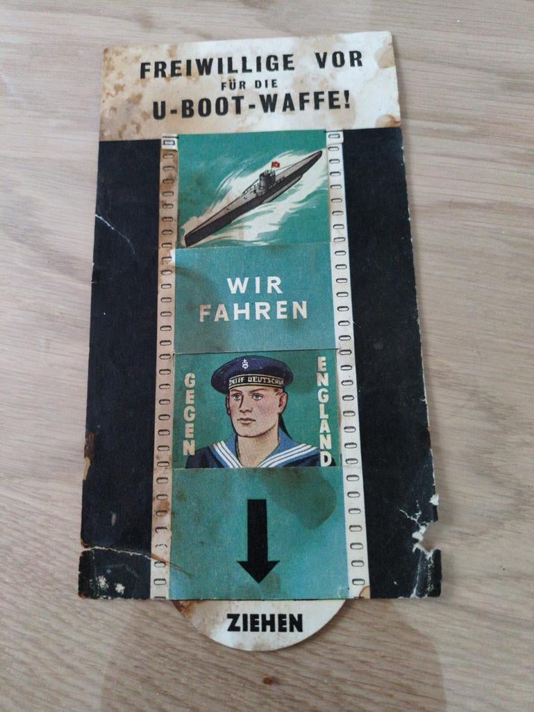 Zelden aan geboden pamflet 1942, Verzamelen, Militaria | Tweede Wereldoorlog, Ophalen of Verzenden, Nederland