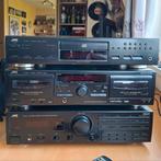 JVC audio set met tuner, dubbel cassettedeck en cd-speler., Audio, Tv en Foto, Ophalen, Gebruikt, Tuner of Radio, JVC