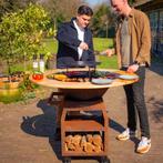 Plancha BBQ grill Maestro 80 Cortenstaal Nieuw buitenkeuken, Ophalen of Verzenden, Nieuw, RJRoyal Living, Met accessoires