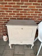 Queen ann kastje in krijtverf taupe, Ophalen of Verzenden, Gebruikt