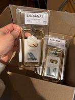 5 keer IKEA BAGGANÄS Handvatten - Goudkleurig (2 stuks), Ophalen, Nieuw, Overige materialen, Klink of Kruk