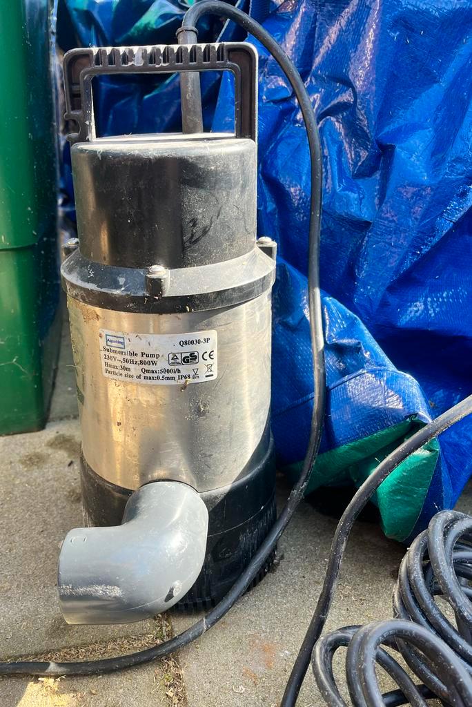 Dompelpomp QBO030-3P, Tuin en Terras, Waterpompen, Gebruikt, Elektrisch, Dompelpomp, Ophalen