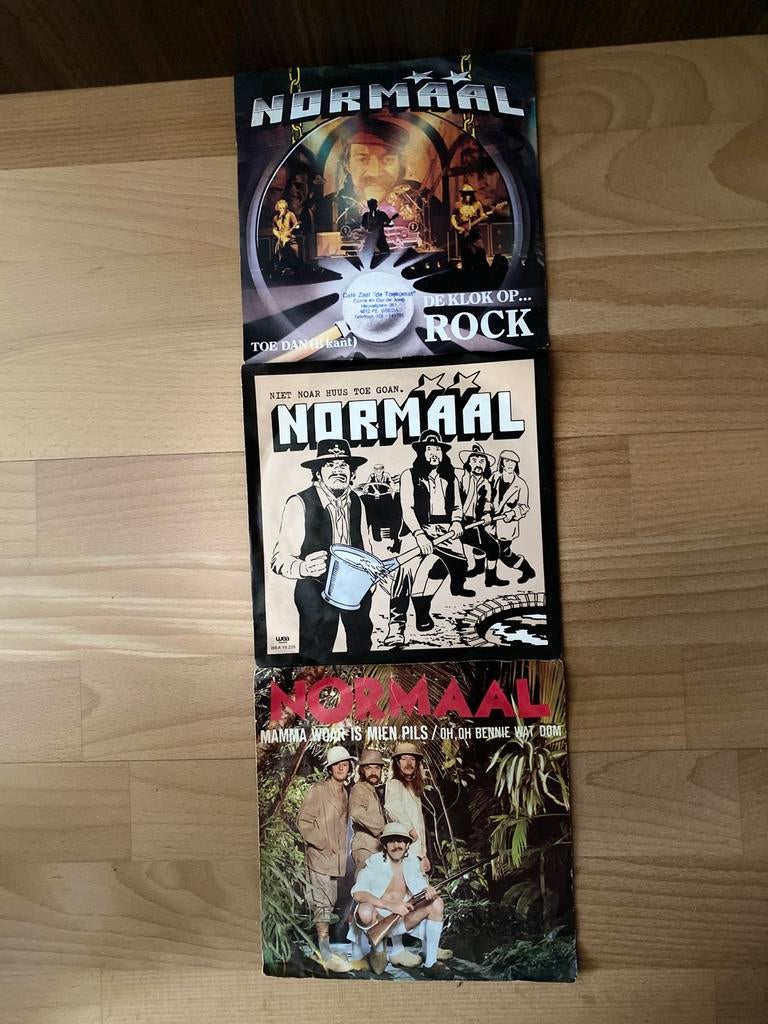 3. X  NORMAAL, Ophalen of Verzenden, Gebruikt, 7 inch, Levenslied of Smartlap