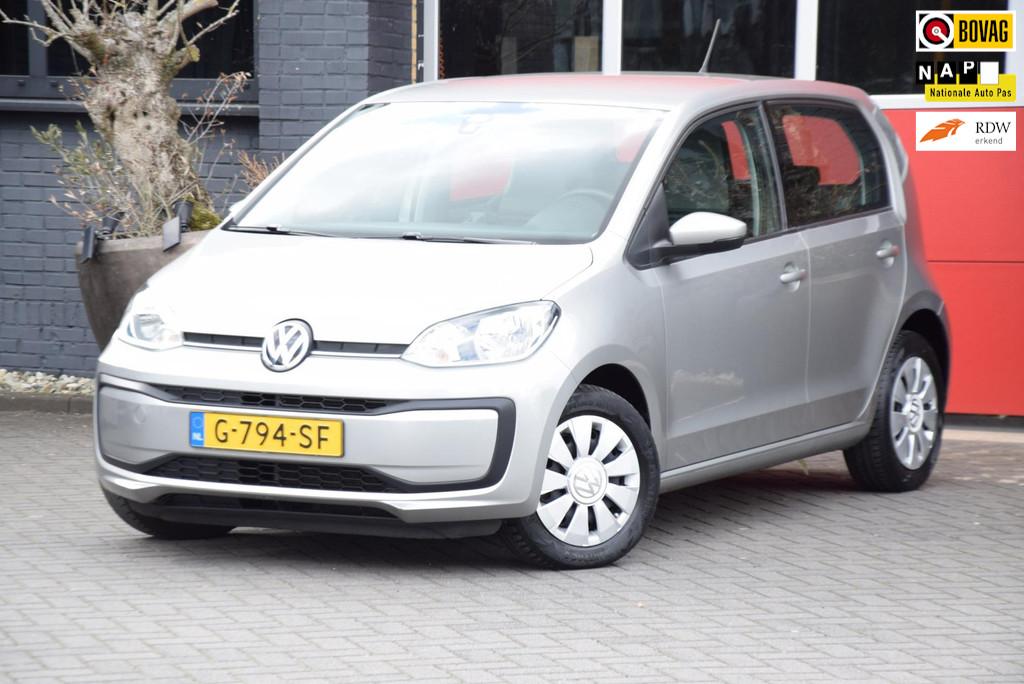 Volkswagen Up! 1.0 BMT move up! 2019 5 Deurs Airco Navigatie, Auto's, Volkswagen, Voorwielaandrijving, Stof, 23 km/l, Origineel Nederlands