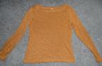 Net damesshirt, maat M, HEMA, bruin met gliterlook, Maat 38/40 (M), Bruin, Ophalen of Verzenden, Zo goed als nieuw