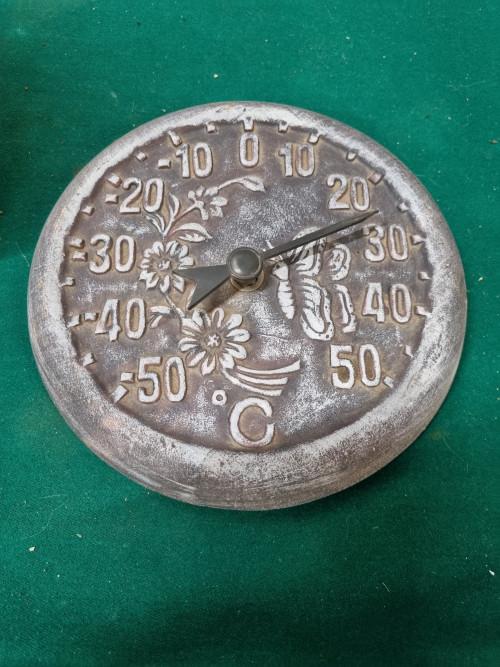 -	Barometer aardewerk bewerkt, Ophalen of Verzenden, 'T Olde Gre-j, Info@toldegrej.nl, Endepoelstraat 20f Didam