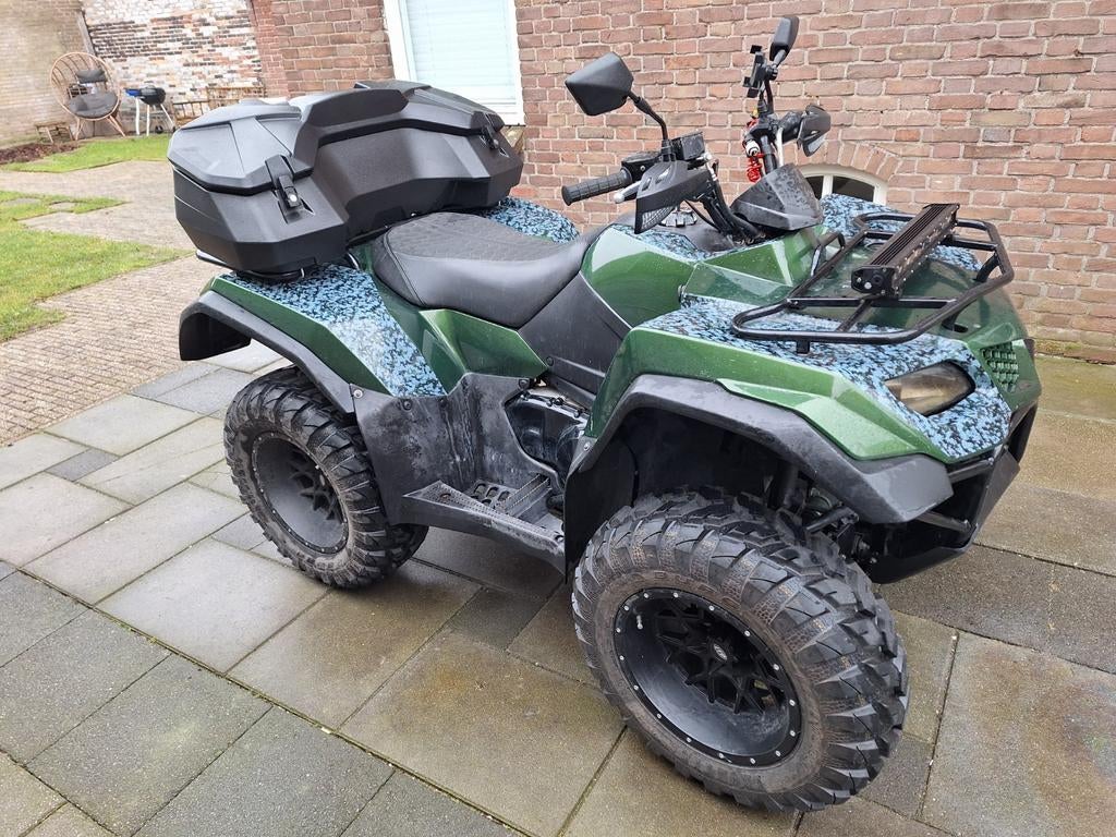 Quad op auto kenteken, Ophalen, Zo goed als nieuw, Benzine