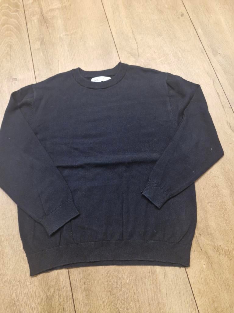 Zara jongens donkerblauw trui mt.128,8jaar, Kinderen en Baby's, Kinderkleding | Maat 128, Trui of Vest, ZARA, Ophalen of Verzenden