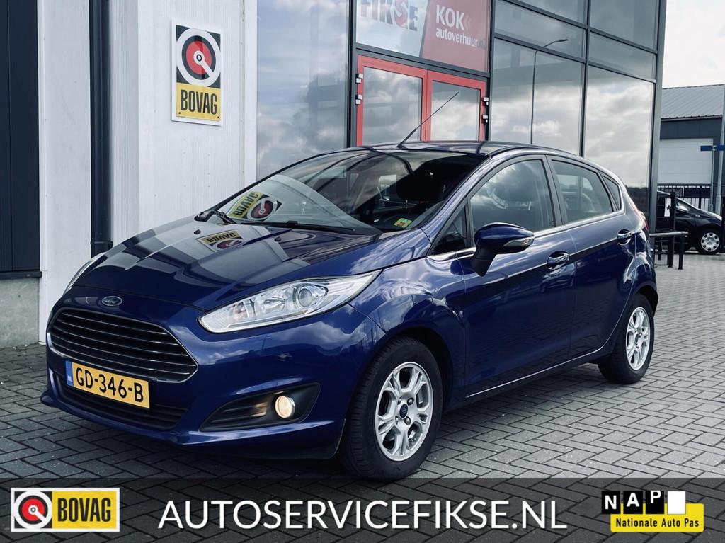 Ford Fiesta 1.5 TDCi TITANIUM|CLIMA & CRUISE|PDC|TREKHAAK, Voorwielaandrijving, Gebruikt, Origineel Nederlands, Bedrijf